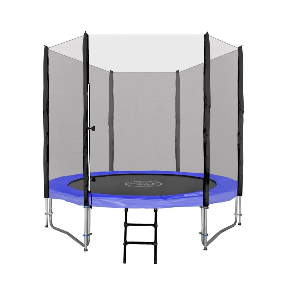 ⁨Trampolina ogrodowa SkyRamiz dla dzieci 244cm 8FT Niebieski + Akcesoria⁩ w sklepie Wasserman.eu