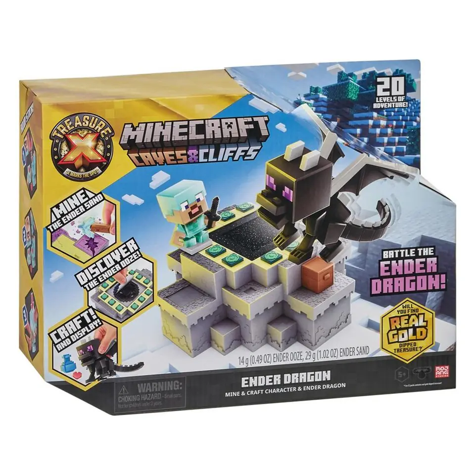 Minifigures accessories TREASUREX 41677 MINECRAFT Caves & Cliffs Ender Dragon at Wasserman.eu