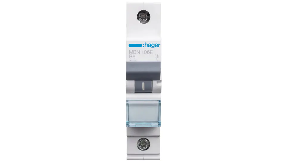 ⁨Wyłącznik nadprądowy 1P B 6A 6kA AC MBN106E⁩ w sklepie Wasserman.eu