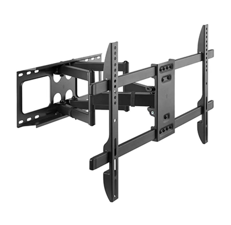 ⁨Gembird | Uchwyt ścienny | Stały | 37-80 " | Maksymalna waga (udźwig) 60 kg | Czarny⁩ w sklepie Wasserman.eu