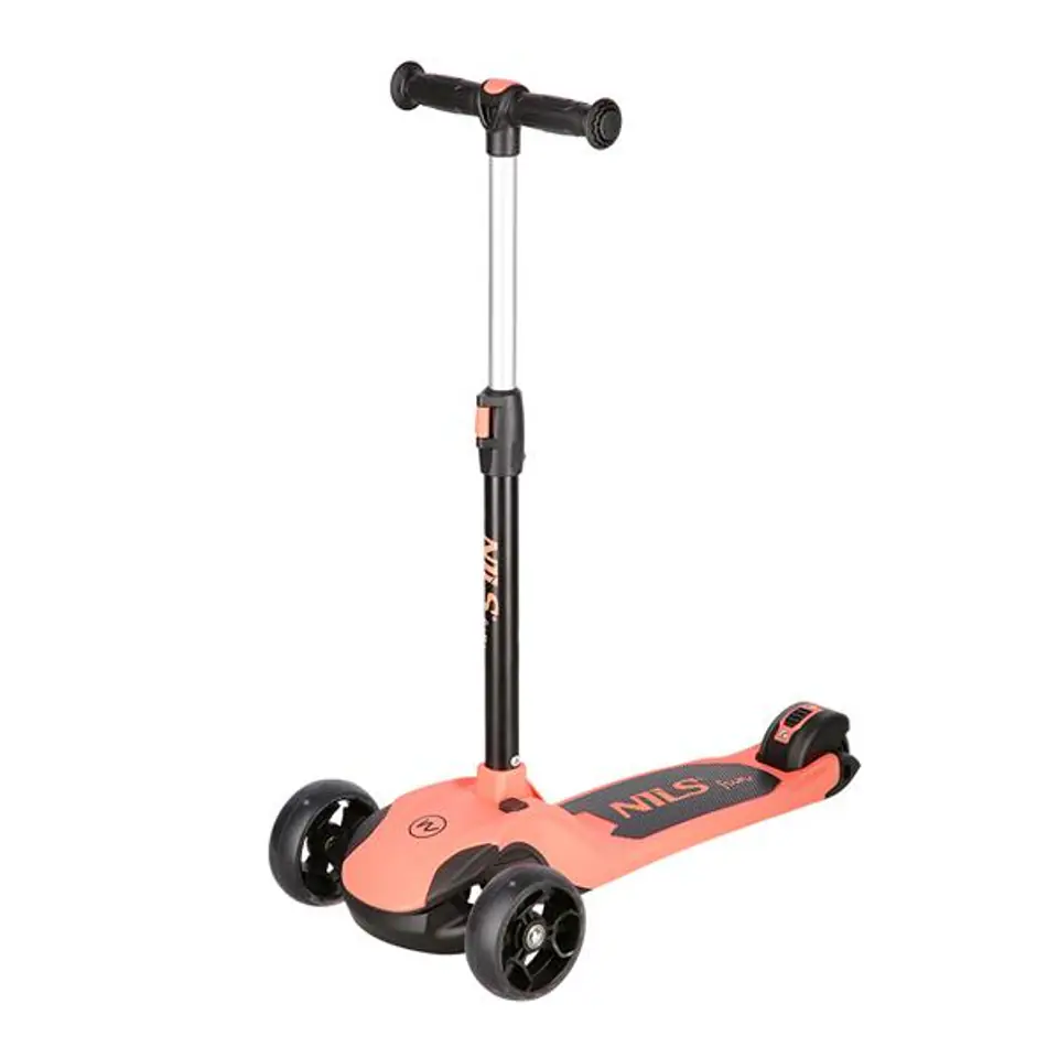 ⁨NILS FUN HLB122 LED children's scooter pink⁩ at Wasserman.eu