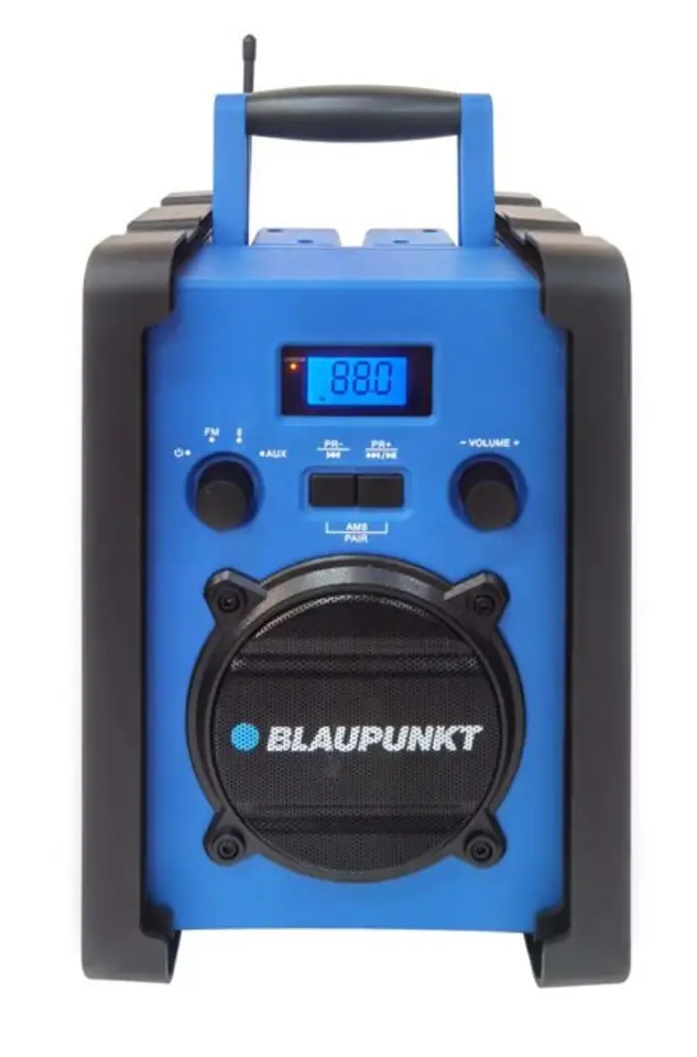 ⁨Mobile radio BLAUPUNKT PP30BT JOBSITE Construction radio Blue, Black⁩ at Wasserman.eu