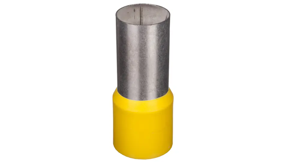 ⁨Insulated bootlace ferrule TI 150mm2/32mm yellow tinned TI150L32x25⁩ at Wasserman.eu