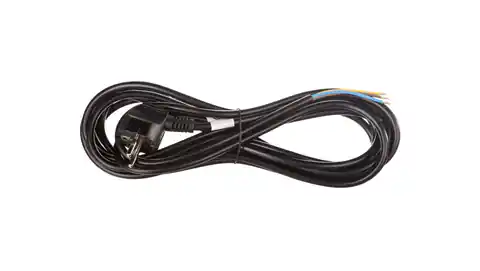 ⁨Connection cable H05VV-F 3x1 5m black S18315⁩ at Wasserman.eu
