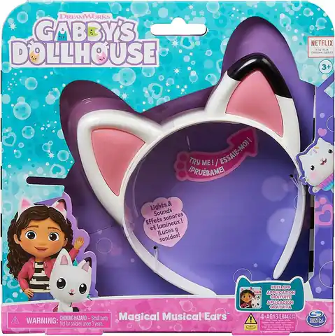 ⁨Gabby's Dollhouse Magical Musical Cat Ears with Lights, Music, Sounds and Phrases⁩ at Wasserman.eu