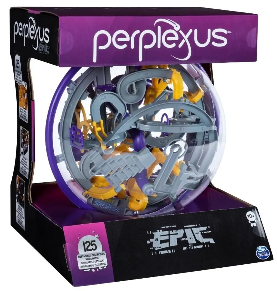 ⁨Spin Master Games Perplexus Epic, 3D Puzzle Maze Game with 125 Obstacles (Edition May Vary), by⁩ at Wasserman.eu