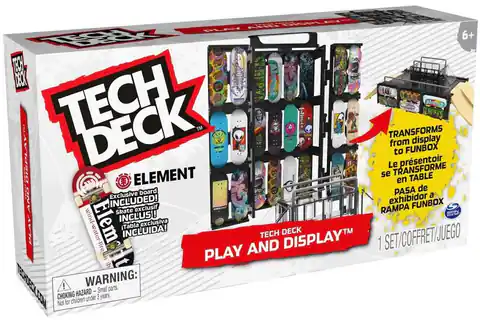 ⁨Tech Deck Play and Display Transforming Ramp Set and Carrying Case with Exclusive Fingerboard⁩ at Wasserman.eu