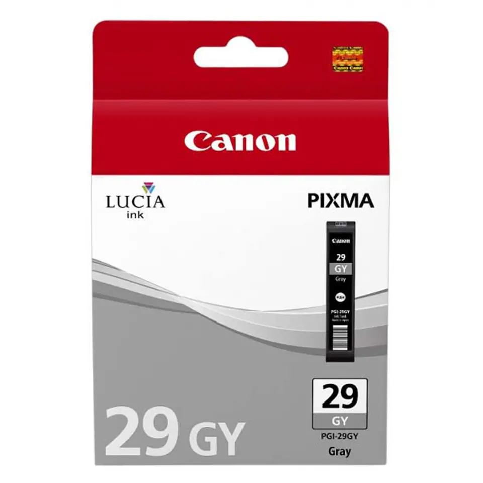 ⁨Canon oryginalny ink / tusz PGI29Grey, grey, 4871B001, Canon PIXMA Pro 1⁩ w sklepie Wasserman.eu