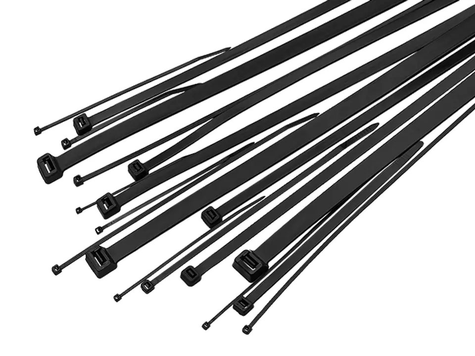 ⁨Cable tie 9x530mm black⁩ at Wasserman.eu