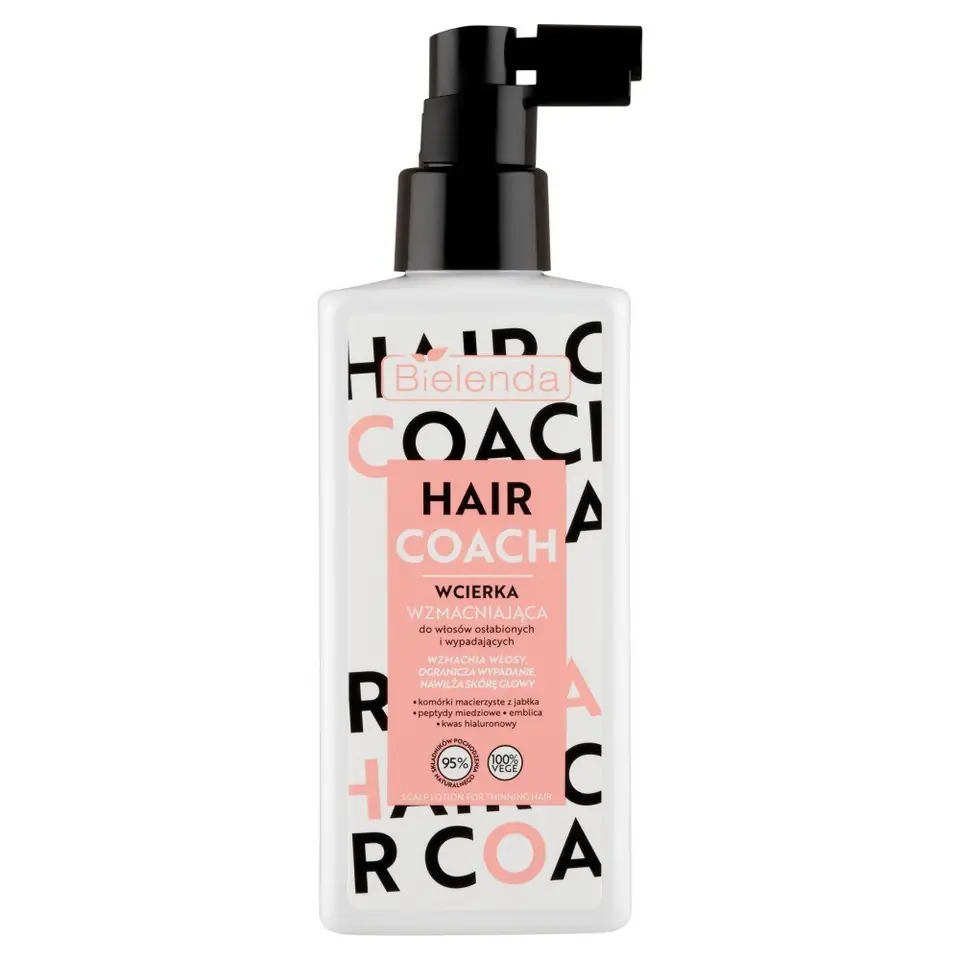 ⁨BIELENDA Hair Coach Wcierka wzmacniająca do włosów osłabionych i wypadających 150ml⁩ w sklepie Wasserman.eu