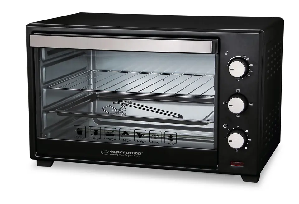 ⁨Esperanza EKO008 Mini Oven 20 l 1600 W Black⁩ at Wasserman.eu