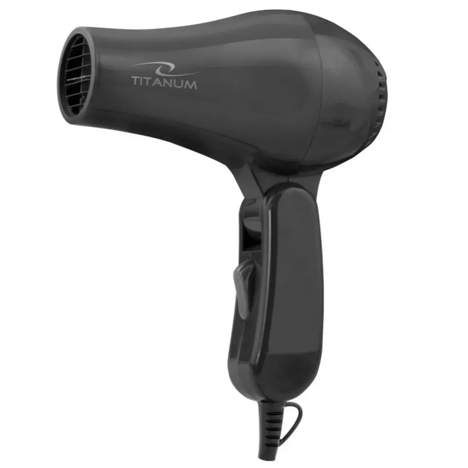 ⁨TITANUM TBH003K Hair dryer Black 750 W⁩ at Wasserman.eu