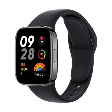 ⁨Smartwatch Xiaomi Redmi Watch 3 Black⁩ w sklepie Wasserman.eu