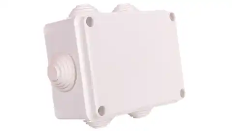 ⁨FAST-BOX Puszka hermetyczna n/t 110x80x50mm pusta IP55 biała 0244-00⁩ w sklepie Wasserman.eu