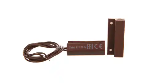 ⁨Side reed switch with 2 1.1kOhm resistors in 2EOL/NC configuration (brown) K-1 2E BR⁩ at Wasserman.eu
