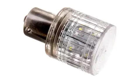 ⁨Dioda LED Ba15s 220V AC biała do kolumn sygnalizacyjnych T0-IKML220B⁩ w sklepie Wasserman.eu