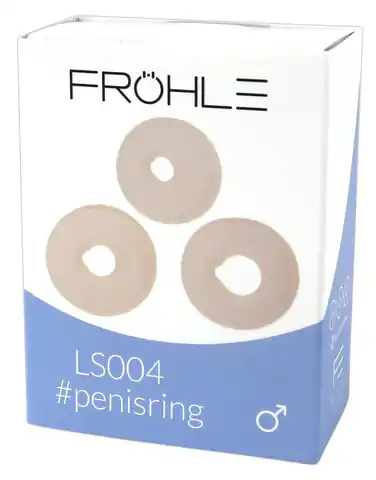 ⁨Komplet 3 pierścieni na penisa LS004 Frohle⁩ w sklepie Wasserman.eu