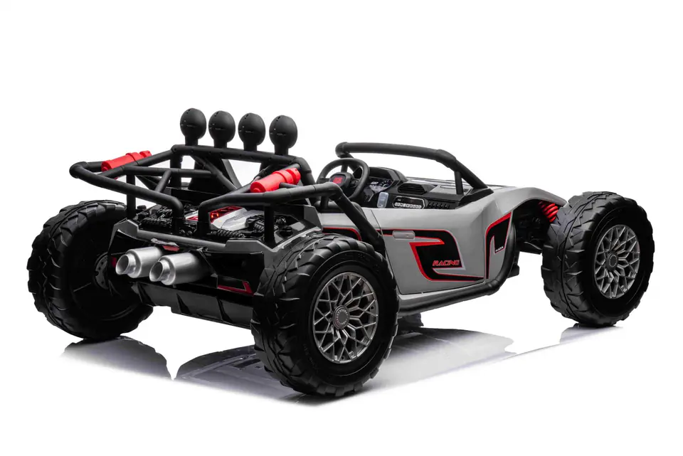 Auto Buggy Racing 5 na akumulator dla dzieci +3. Szary + Silniki 2x200W + Pilot + Wolny Start w sklepie Wasserman.eu