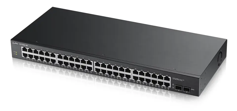 Switch Zyxel GS1900-48 50p Managed Gigabit w sklepie Wasserman.eu