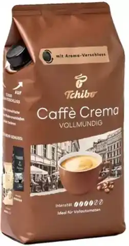 ⁨Tchibo Caffe Crema Vollmundig Kawa Ziarnista 1 kg⁩ w sklepie Wasserman.eu