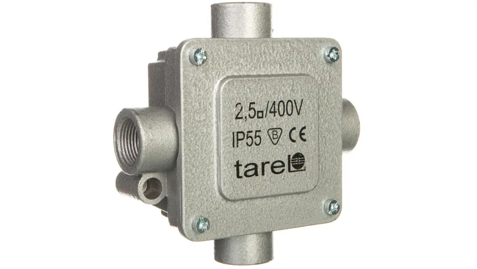 ⁨Metal tap box 5-way 2,5mm2 4 inputs IP55 018⁩ at Wasserman.eu