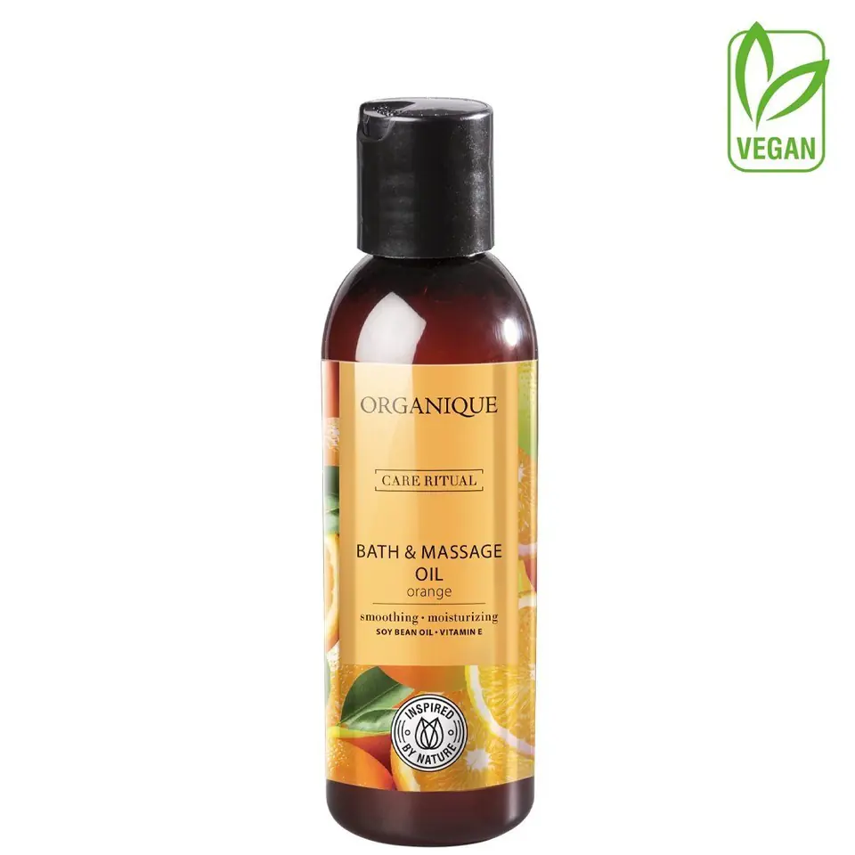 ⁨ORGANIQUE Orange Bath and massage oil 125ml⁩ at Wasserman.eu