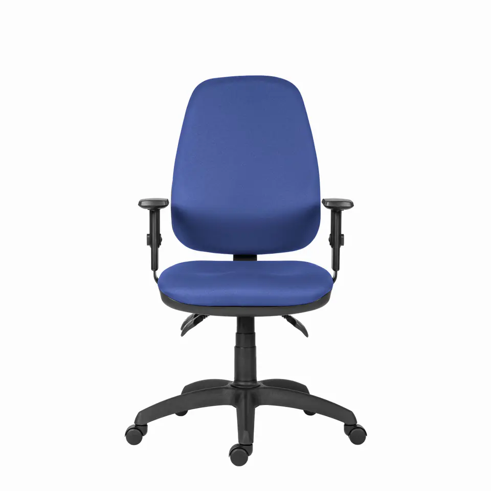 Powerton Ergonomiczny fotel biurowy Anna, Niebieski w sklepie Wasserman.eu