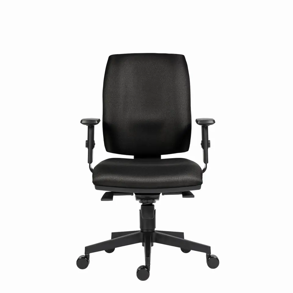 ⁨Powerton ERGO HANA Ergonomiczny fotel biurowy, Czarny⁩ w sklepie Wasserman.eu