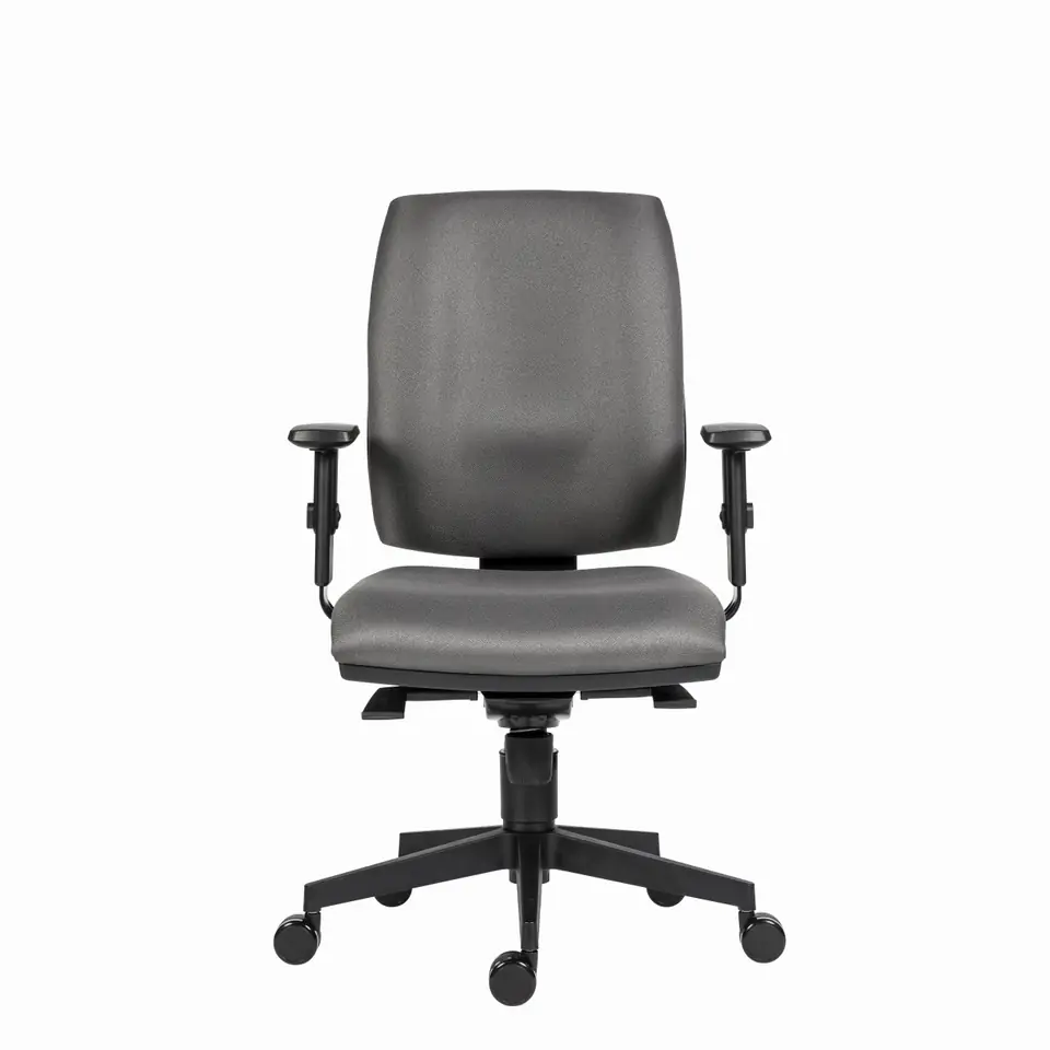 Powerton Ergonomiczny fotel biurowy Hana, Szary w sklepie Wasserman.eu