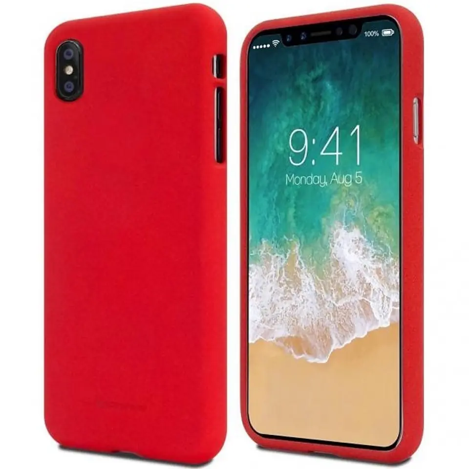 ⁨Mercury Soft Huawei Mate 20 czerwony /red⁩ w sklepie Wasserman.eu
