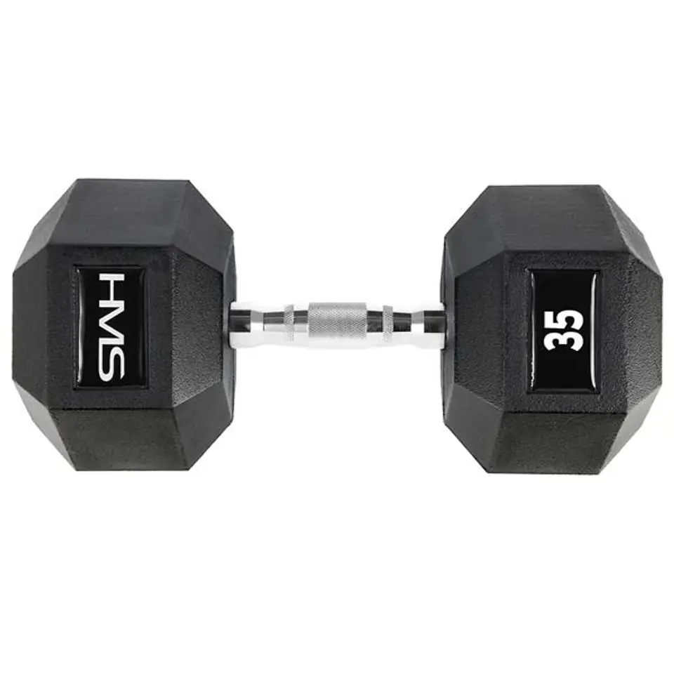 ⁨HEX PRO 35 KG DUMBBELL HMS⁩ at Wasserman.eu