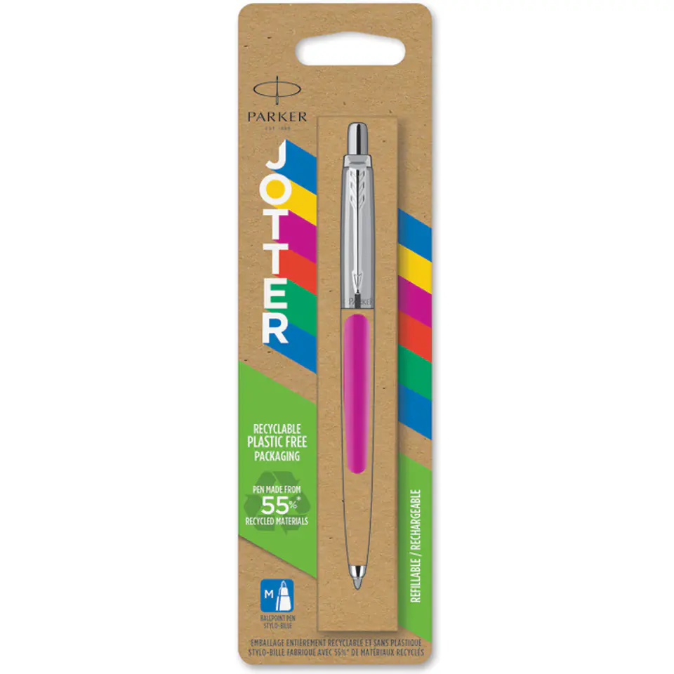 ⁨Długopis Jotter Originals Magenta blister 2075996 PARKER⁩ w sklepie Wasserman.eu