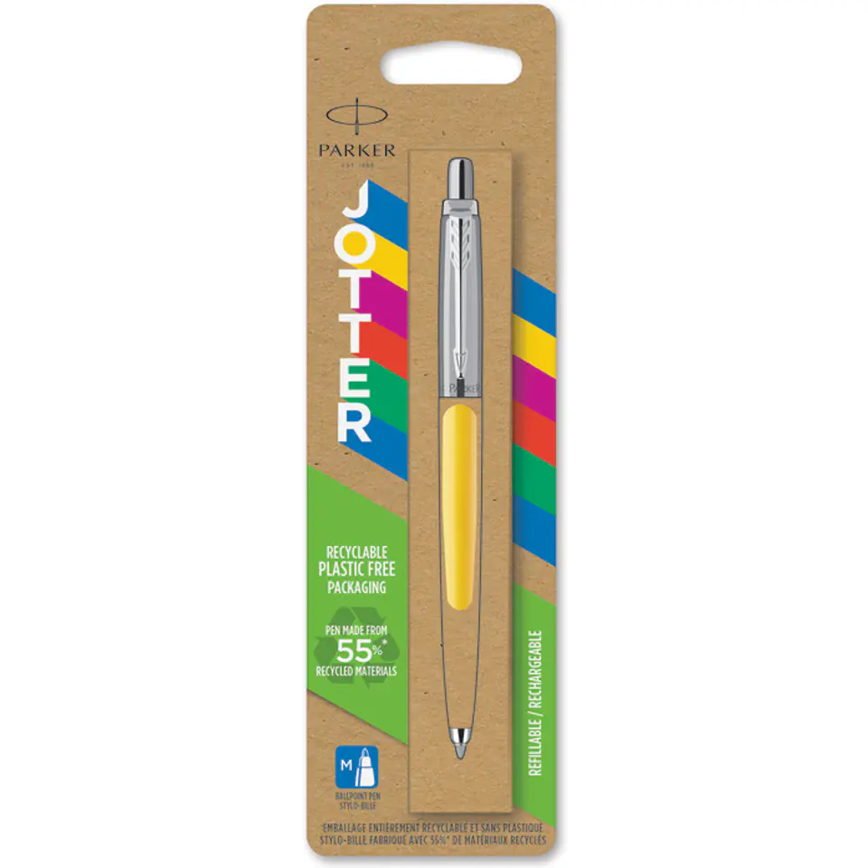 ⁨Długopis Jotter Originals Yellow blister 2076056 PARKER⁩ w sklepie Wasserman.eu