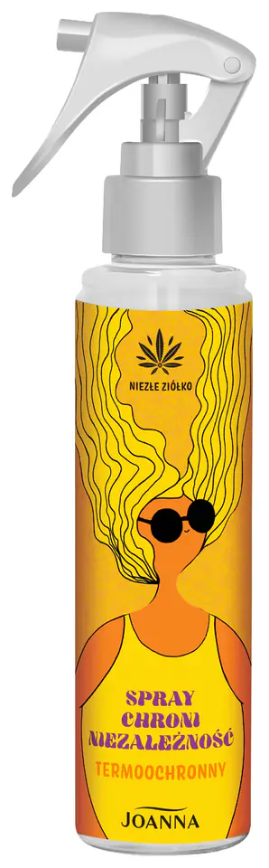 ⁨JOANNA Niezłe Ziółko Termoochronny Spray do włosów "Chroni Niezależność" 150ml⁩ w sklepie Wasserman.eu