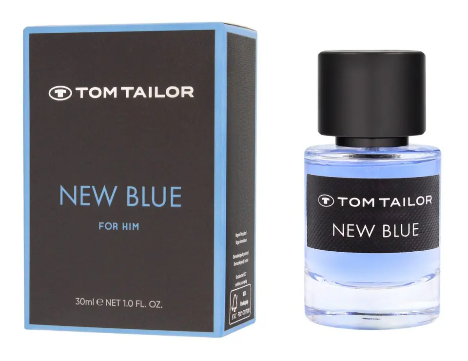 ⁨SEL TOM TAILOR NEW BLUE MAN EDT 30ML⁩ w sklepie Wasserman.eu