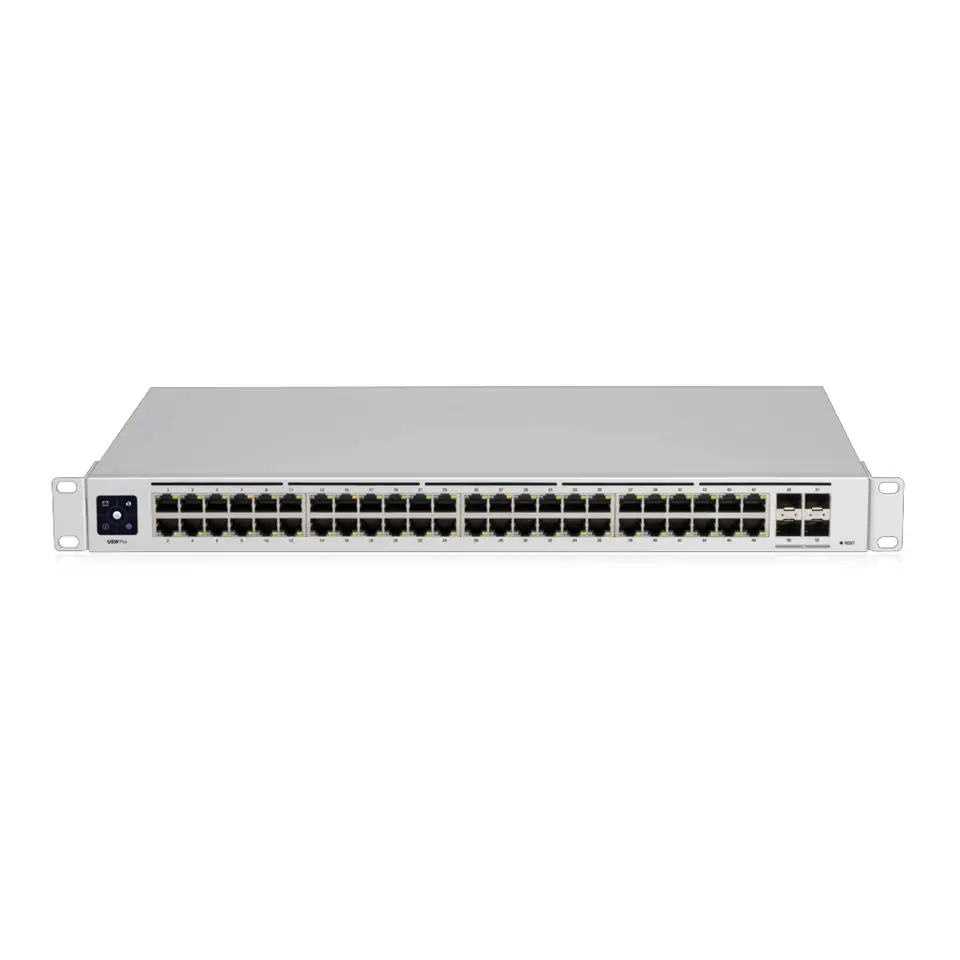 ⁨Ubiquiti Networks UniFi USW-PRO-48 network switch Managed L2/L3 Gigabit Ethernet (10/100/1000) Silver 1U⁩ at Wasserman.eu