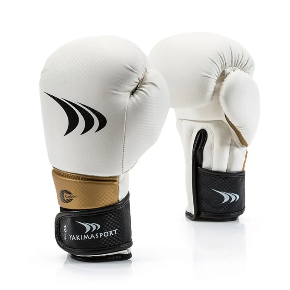 Rękawice bokserskie Yakmaspor lion (kolor Biały, rozmiar 12 oz) w sklepie Wasserman.eu