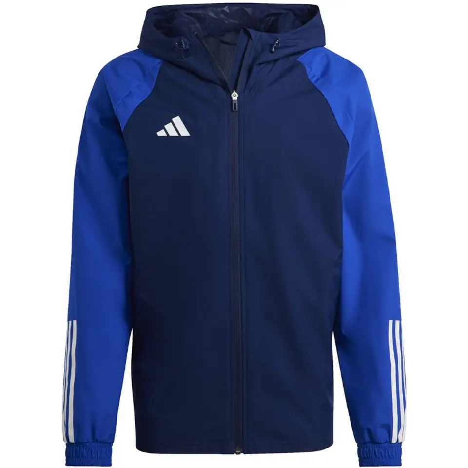 ⁨Kurtka adidas Tiro 23 Competition All-Weather M (kolor Granatowy. Niebieski, rozmiar S)⁩ w sklepie Wasserman.eu