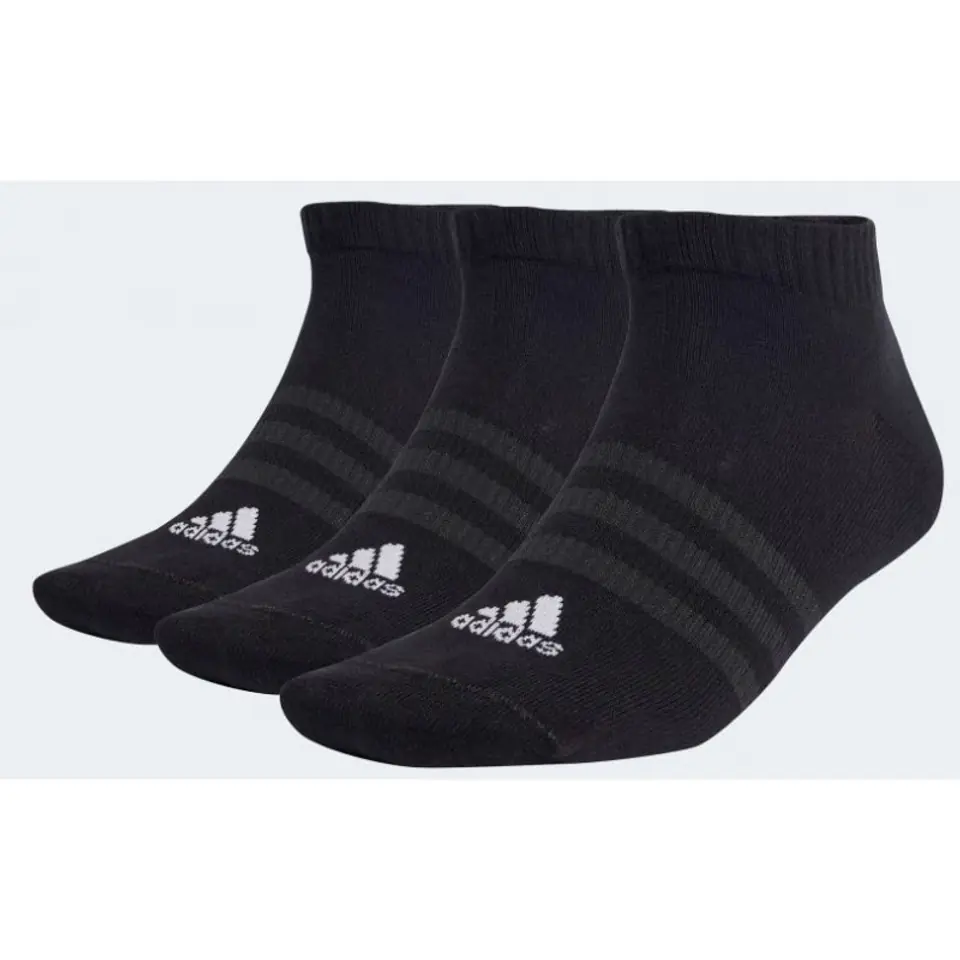 ⁨Skarpety adidas Thin and Light Sportswear Low-Cut (kolor Czarny)⁩ w sklepie Wasserman.eu