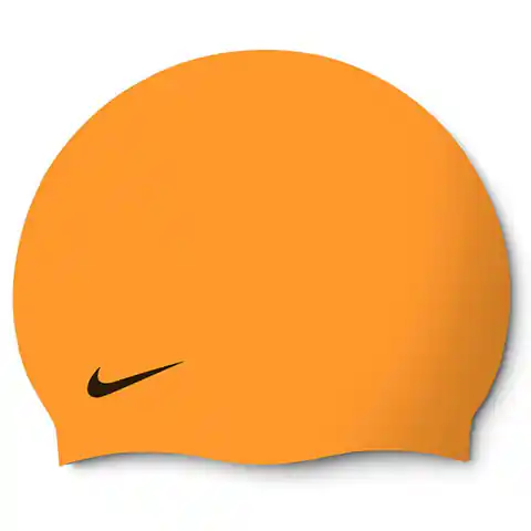 ⁨Czepek silikonowy Nike Youth Jr TESS0106 (kolor Pomarańczowy, rozmiar junior)⁩ w sklepie Wasserman.eu