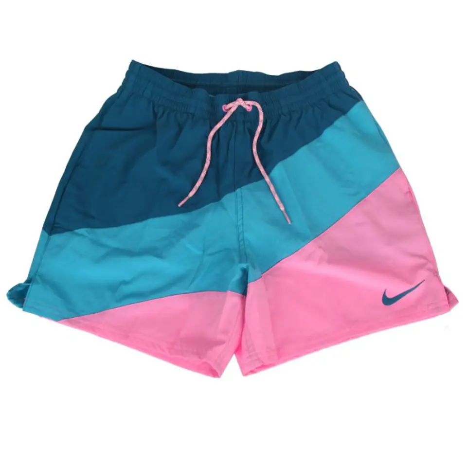 ⁨Szorty kąpielowe Nike Color Surge 5" M NESSD471 (kolor Niebieski. Różowy, rozmiar L)⁩ w sklepie Wasserman.eu