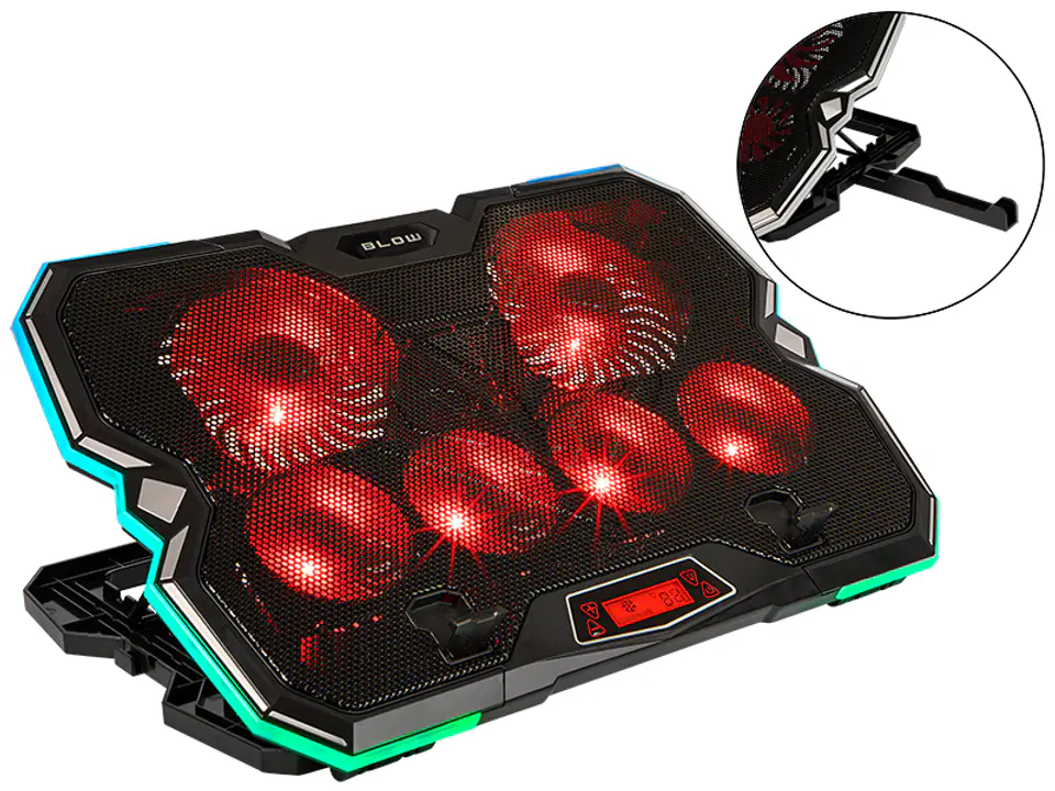 Podstawka chłodząca laptop 6 FAN VORTEX w sklepie Wasserman.eu