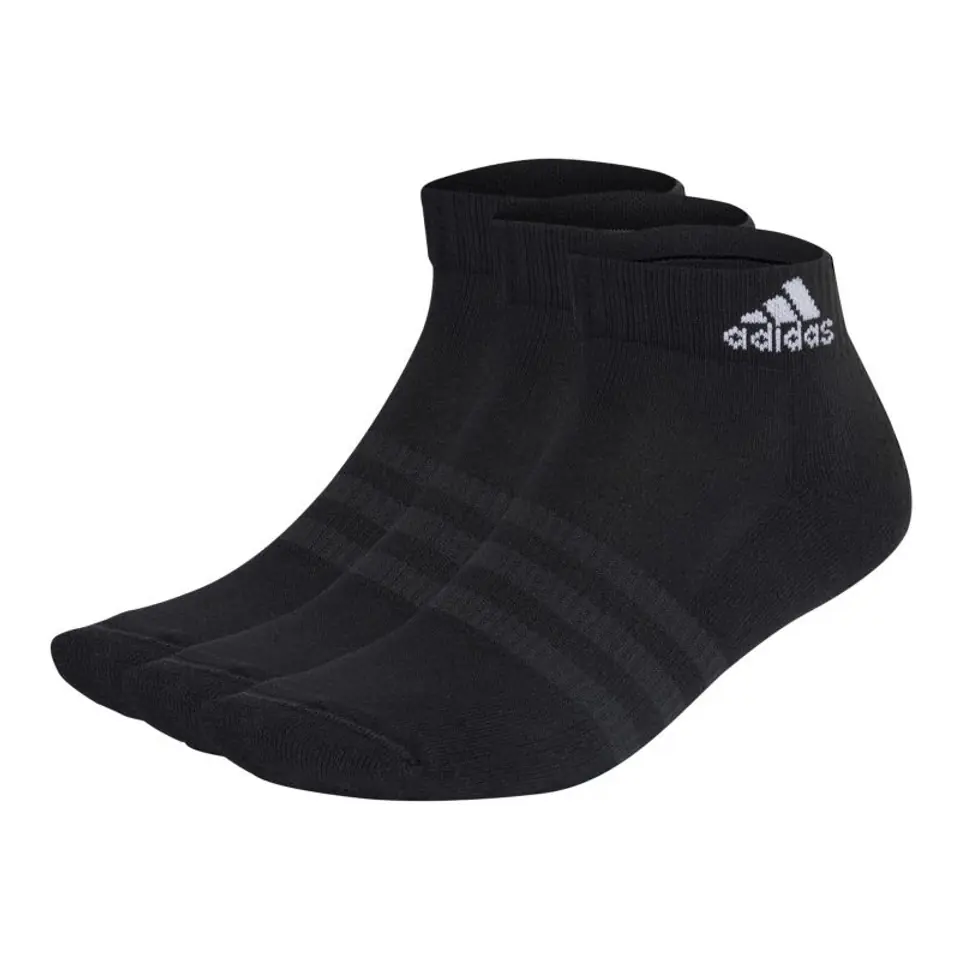 ⁨Skarpetki adidas Cushioned Sportswear (kolor Czarny, rozmiar M: 40-42)⁩ w sklepie Wasserman.eu