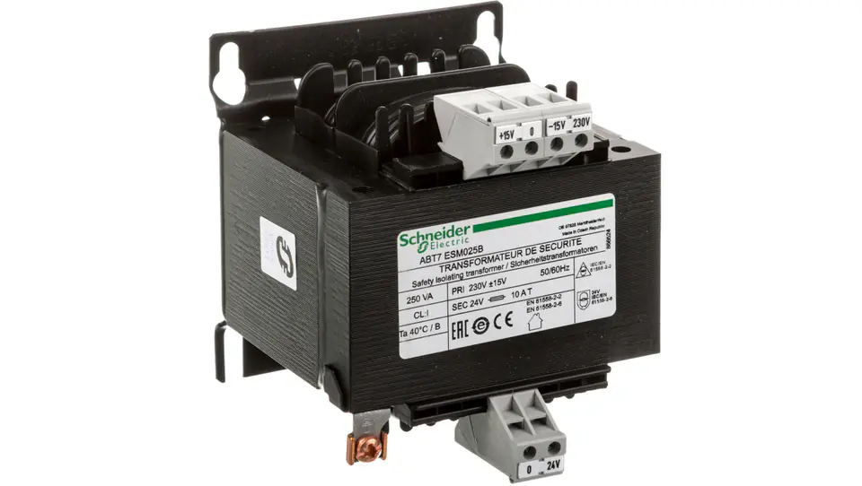 1-phase transformer 250VA 230V/24V ABT7ESM025B at Wasserman.eu