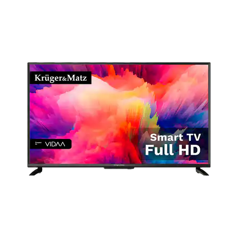 ⁨Telewizor Kruger&Matz 40" FHD smart DVB-T2/S2 H.265 Hevc⁩ w sklepie Wasserman.eu