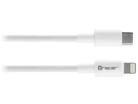 ⁨Kabel TRACER USB Type-C - Lightning M/M 1,0m⁩ w sklepie Wasserman.eu