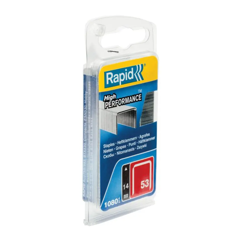 Zszywki Rapid z drutu cienkiego nr 53 (14 mm) - opakowanie 1080 szt. w sklepie Wasserman.eu