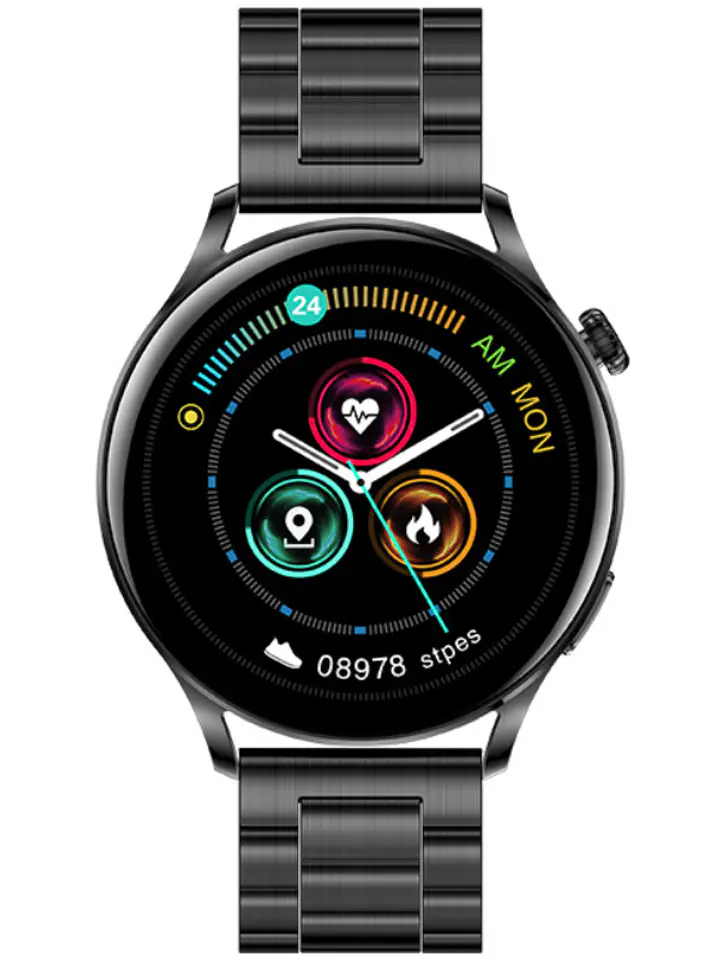 ⁨SMARTWATCH Rubicon RNCE81 - WYKONYWANIE POŁĄCZEŃ, PULSOKSYMETR (sr045c)⁩ w sklepie Wasserman.eu