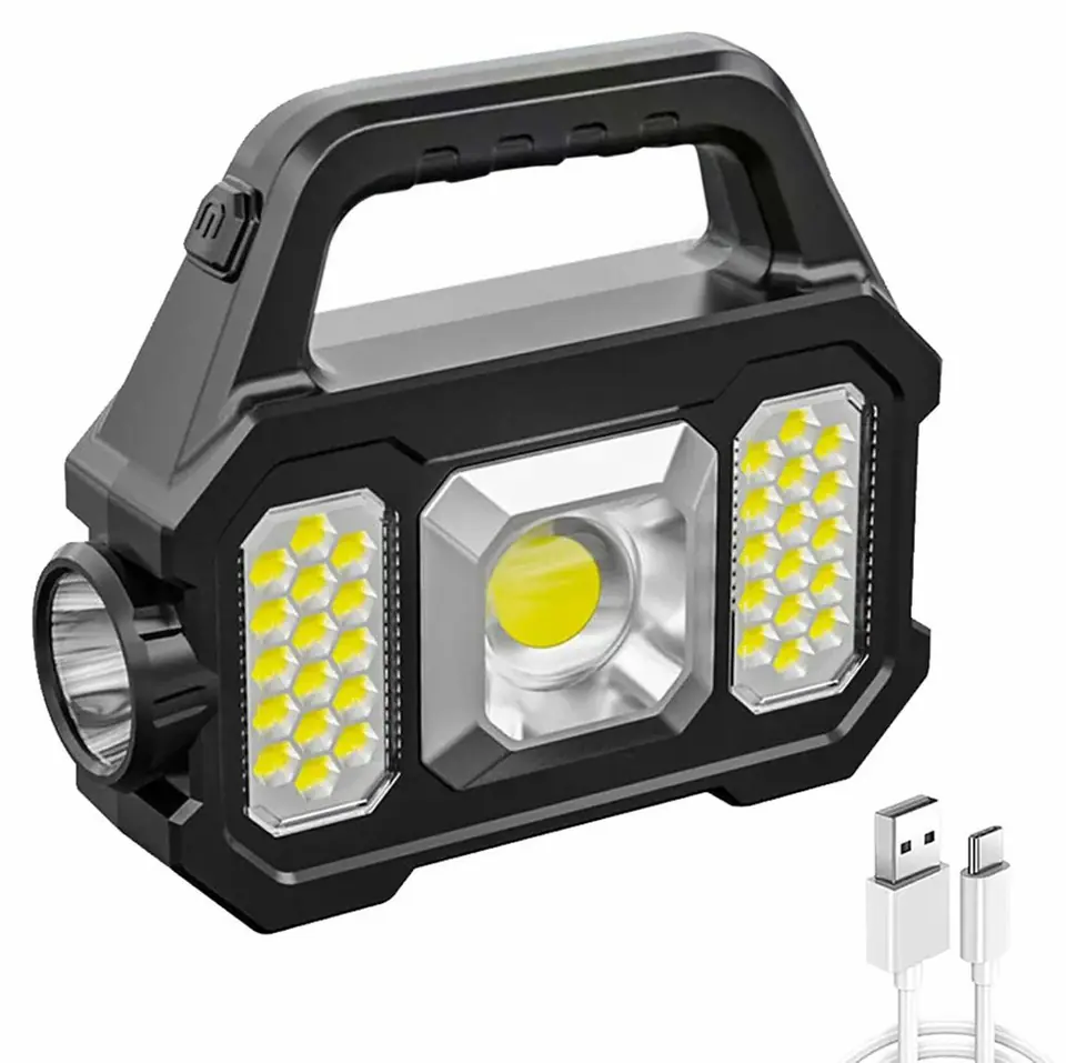 ZD103 Latarka akumulatorowa powerbank solarna w sklepie Wasserman.eu