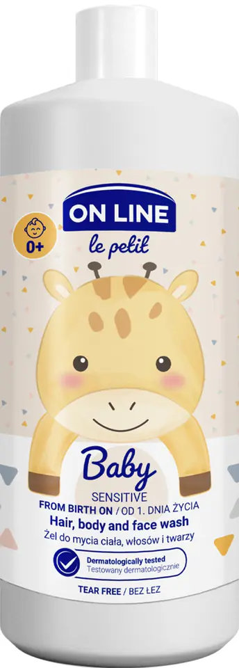 ⁨FS On LINE BABY Żel 3w1 850ml łagodny⁩ w sklepie Wasserman.eu